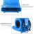 Import 360 scrubber dryer electric durable easy moving for hotel carpet dryer good quality blower from China