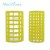 Import 3.6cm 6pcs Plastic yellow portable wholesale DIY hair styling hair roller curlers from China