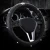 38CM 15&quot;Universal Leather Diamond Four Seasons Steering Cover Wrap Shiny Rhinestone Car Steering Wheel Cover
