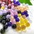 Import 3A high quality  colorful round   ball shape cubic zircon  manufacture beads loose gemstone from China
