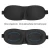 Import 3D Contoured Sleep Eye Mask for Men Women Cup Adjustable Sleeping Mask Blindfold Concave Molded Night Sleep for Cosmetic travel from China