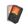 3D fire home office intelligent electric warmer mini portable Fan Heater