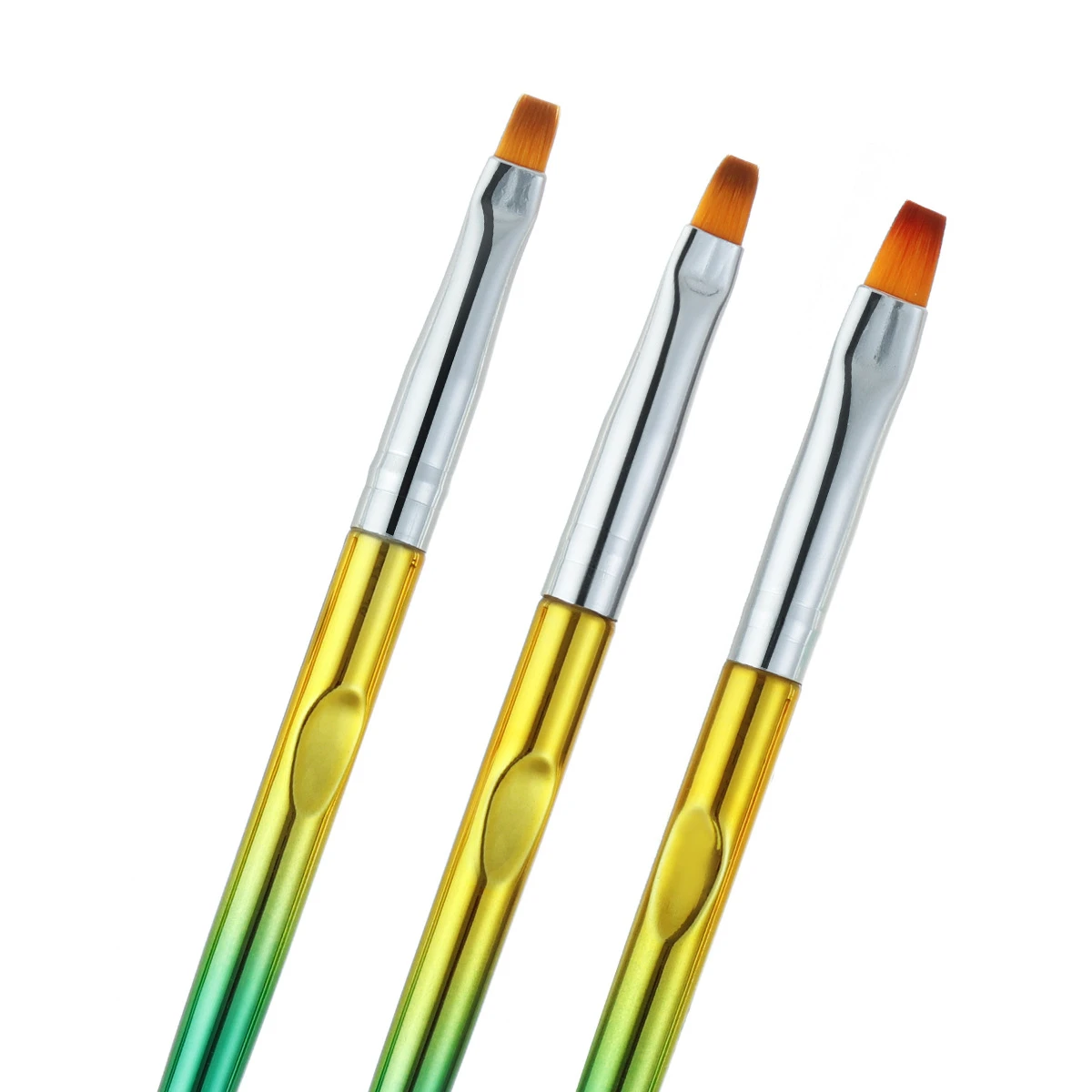 3PCS Nail Art Liner Painting Brush UV Gel Brush  Stripe Flower Painting Carving Drawing Pen Manicure Tools nail supplies