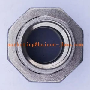 4" DN100 Precision casting 304SS 316SS stainless steel union double inner thread coupling internal thread female union