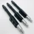 Import 4 sections black aluminum telescopic pole with flip lock from China