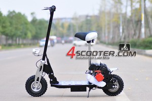 4 stroke 31cc cheap fold 2 wheel gas scooters for kids/adult