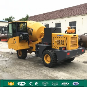 4m3 Mobile Auto Feeding Self Priming Water Concrete Mixer/Transit Mixer