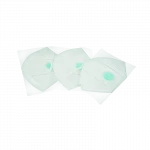 5 Ply KN 95 FFP 2 Custom White FFP2 Nonwoven, Fabric Disposable Headloop Face Shield Mask With Valve/