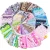 Import 50Pcs 10*10cm Colourful 100% Cotton Fabric Assorted Pre Cut Fat Quarters Bundle Decoration DIY Handmade Bows Craft Material from China