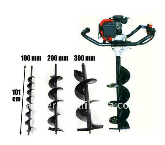 52cc Garden Post Hole Gasoline Earth Auger with CE Approved