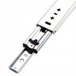 53 mm Telescopic Channel  Machinery Heavy Duty  ball bearing Drawer Slide Rail Sliding Door Rail Drawer Slide
