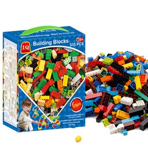 535PCS Building Blocks set Compatible with classic blocks and base plates blocks toys building