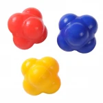 5.6cm Ball Hot Sale Agility Reaction Ball Cheap Speed Agility Training Hexagonal Reaction Ball