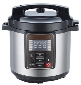 5L/6L Cheap non-stick aluminum inner pot electric pressure cooker