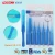 Import 5pcs With 1 cap Oral Cleaning Interdental Brush Toothpick Dental Care Orthodontic Tooth Brush from China