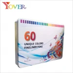 60pcs Unique Colors Fineliner Pens