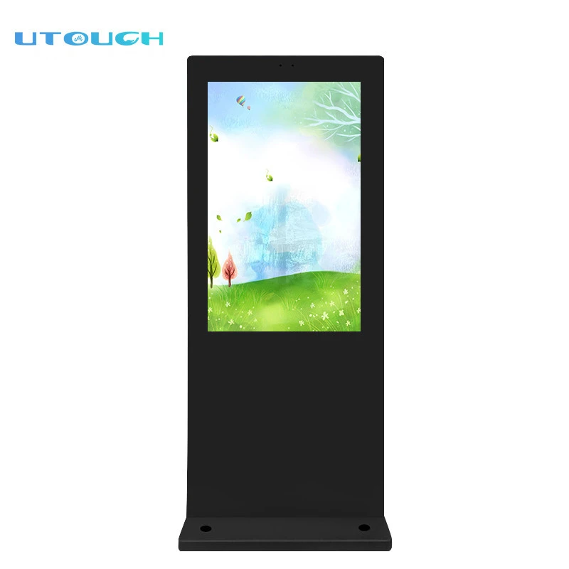 65 inch online shopping mall outside network floor stand digital signage outdoor advertising equipment