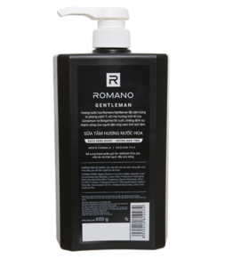650 bottle packing perfume shower cream gentleman black Refreshing, moisturizing the skin for men product good price