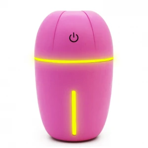 7 Colors LED Night Lamps 180ml USB Wood Grain Car Aromatherapy Purifier Humidifier Oil Aroma Diffuser