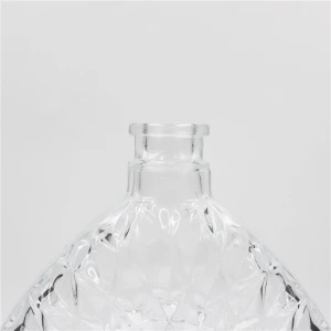 700ml Cork on Top Oval Shape Shape Xo/brandy/whiskey Glass Bottle Vodka Spirits Screw Cap Round Beverage Liquorpac 10000pcs