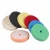 Import 7Pcs 6inch Mix Color Polishing Hole Foam Pad Finish Buffing Polishing Pads With Hole from China