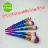 7pcs cute Synthetic cosmetic makeup brush set for women