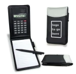 8 digit solar function leather calculator