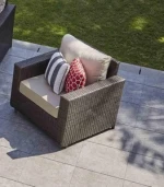 8 Seater Brown Outdoor Gas Fire Pit  Heater  Sofa Set and Warming Patio  Functional Furniture