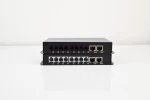 8-way Telephone And 2-way 100m (gigabit) Optic Transmitter Network Optical Fiber Transceiver