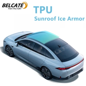 99% UVR TPU auto skylight roof film anti-shatter car windows glass protection tint solar window film car skylight roof film