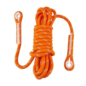 9mm/10mm/10.5mm/11mm/12mm rock climbing gear mountain climbing rope with hook