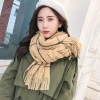 A nice plaid scarf in classic style autumn scarf motorcycle nask or  winter hat scarf gloves sets