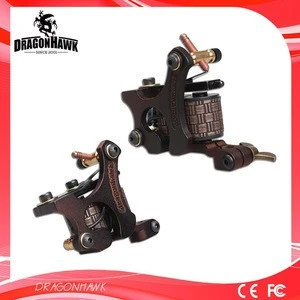 A pair of tattoo coil machines gun shader & liner for beginner easy to learn