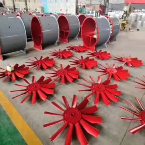 AC industrial exhaust ventilation axial fan