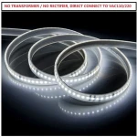 AC110v 220v Constant Current waterproof flexible 2835 led strip without transformer or rectifier