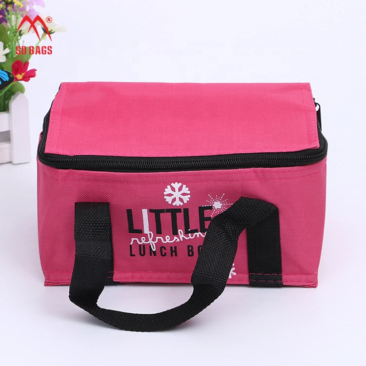 Accept custom Non Woven Insulated Lunch Cooler Bags