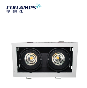 Adjustable 2*10W led under cabinet light with brand chip and driver, high CRI and power factor