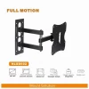 Adjustable 360 rotation full motion tv wall mount brackct