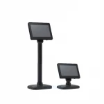 Adjustable 7" LCD customer display 1024x600 Resolution TFT customer display VGA port for POS billing system LCD monitor display