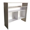 adjustable wooden  bar table and cupboard for home in living room and hotel
