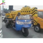 Agricultural three wheel crane rural floor crane small aerial operation vehicle glass curtain wall installation