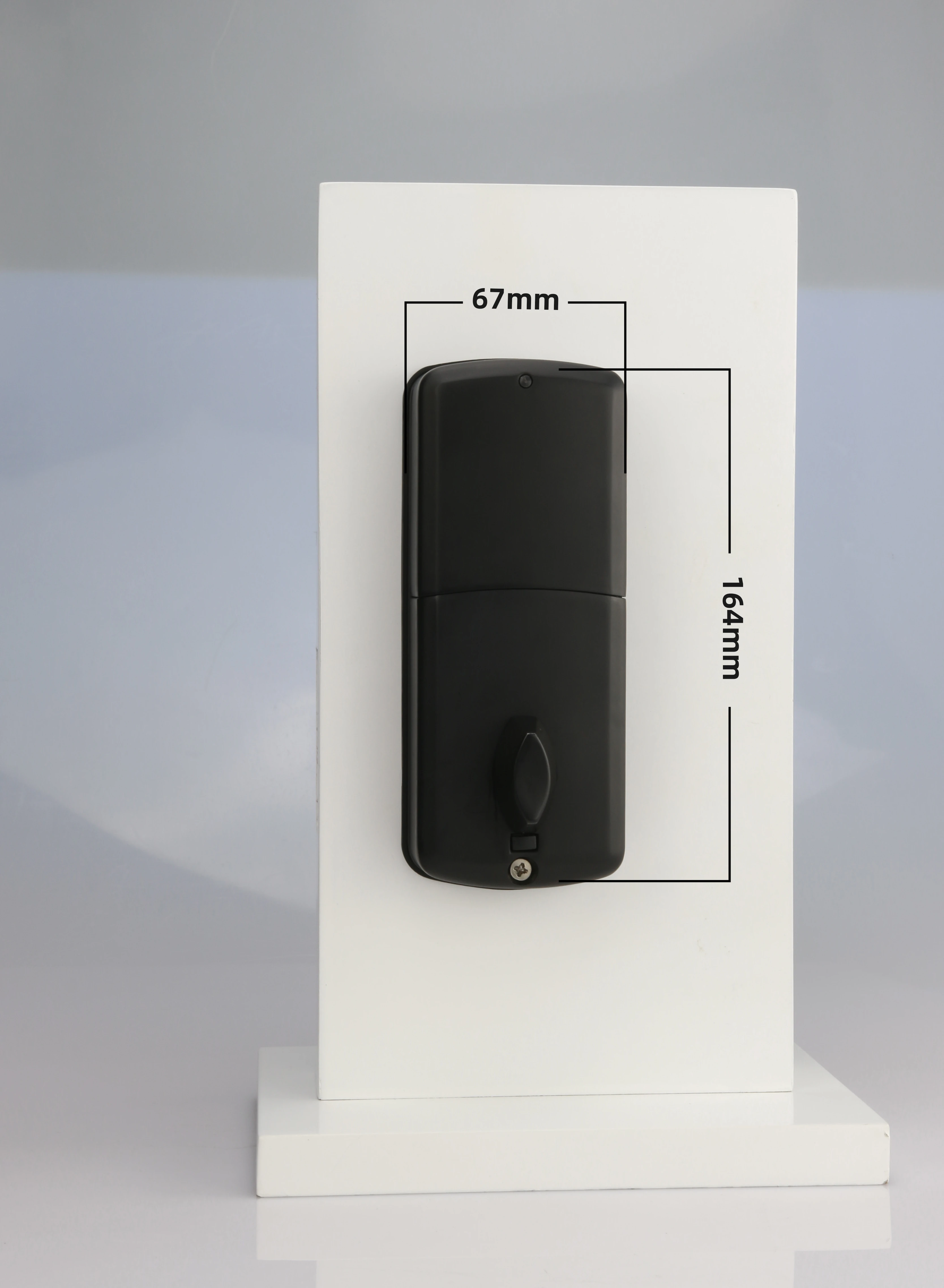 Alexa Door Lock Without Handle Keyless Door Locks With TTLOCK App Access Smart Door Lock