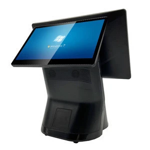 All In One POS Android POS Terminal With Printer Checkout Counters
