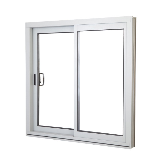 Aluminium windows and doors double tempered glass sliding window with high energy conservation