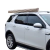 Aluminum 4x4 Flat Retractable Roof Car Side Awning Rooftop With Extension
