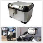 ALUMINUM TOP BOX MOTORCYCLE tail box aluminum TOP CASE FOR BMW F650GS