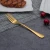 Import Amazon Hot Sell Stainless Steel Gold Plated Custom Cutlery Wholesale from China