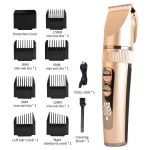 Amazon Hot Seller Hair Clippers Battery Cordless Beard Trimmer Professional Rechargeable Clipper Hair Trimmer with Lcd Display