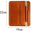 Amazon hot selling Leather Wallet tablet Case cover with pen holder for ipad Mini 4