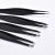 Import Amazon hot selling stainless steel eyebrow tweezers set slanted pointed tip good eyebrow tweezers in travel storage pouch from China
